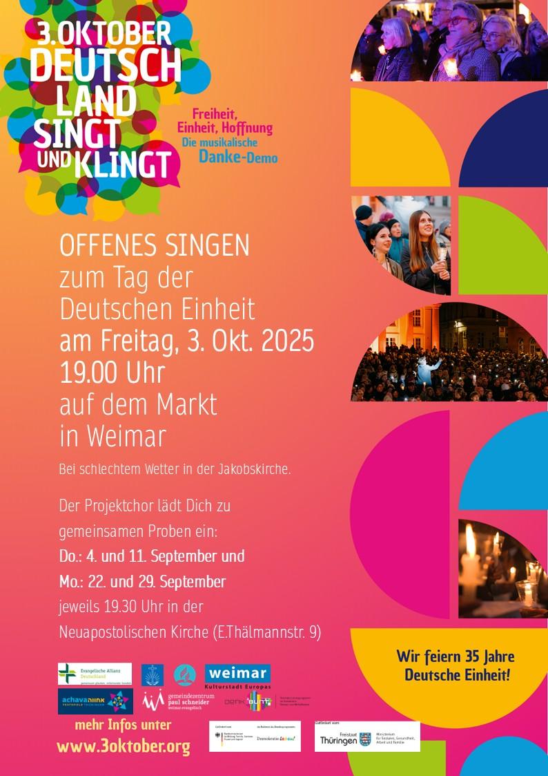 OFFENES SINGEN 2025 OFFENES SINGEN 2025