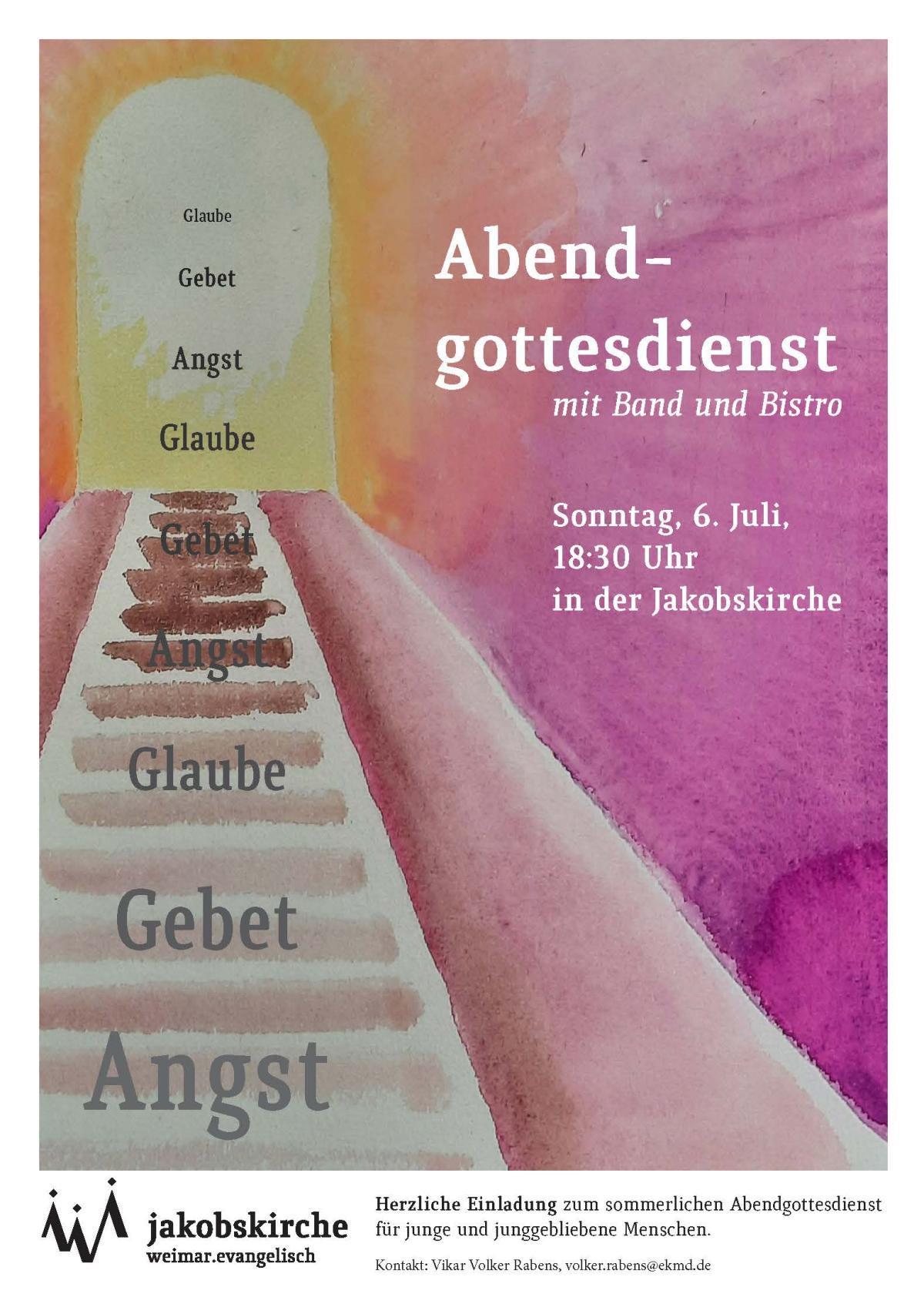 Abendgottesdienst Abendgottesdienst