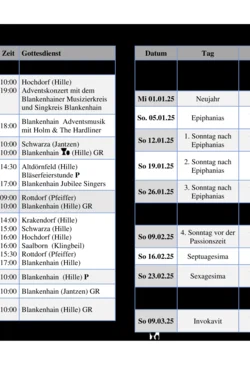 Gemeindebrief Dezember 2024 bis Januar 2025 Teil 2